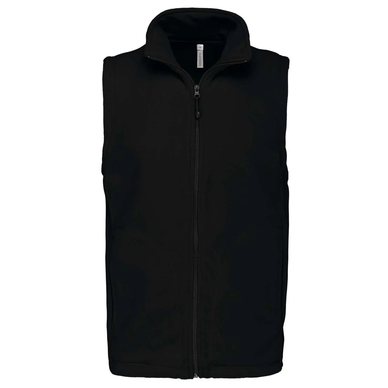 Kariban 913 Black VEST - Fleece Polár Mellény